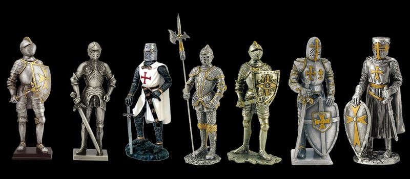 Knight Armor Centerpieces